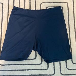 Athletic Works Spandex shorts with one side pocket. Size 2X (20W-22W)
